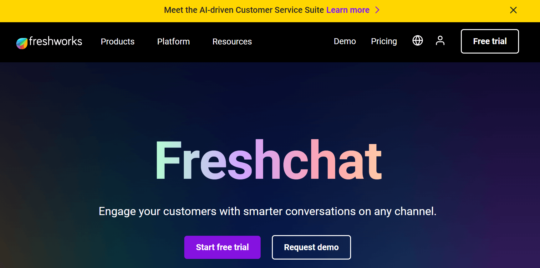 Freshchat Platform Screenshot