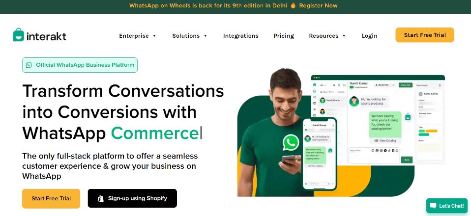 Interakt Platform Screenshot