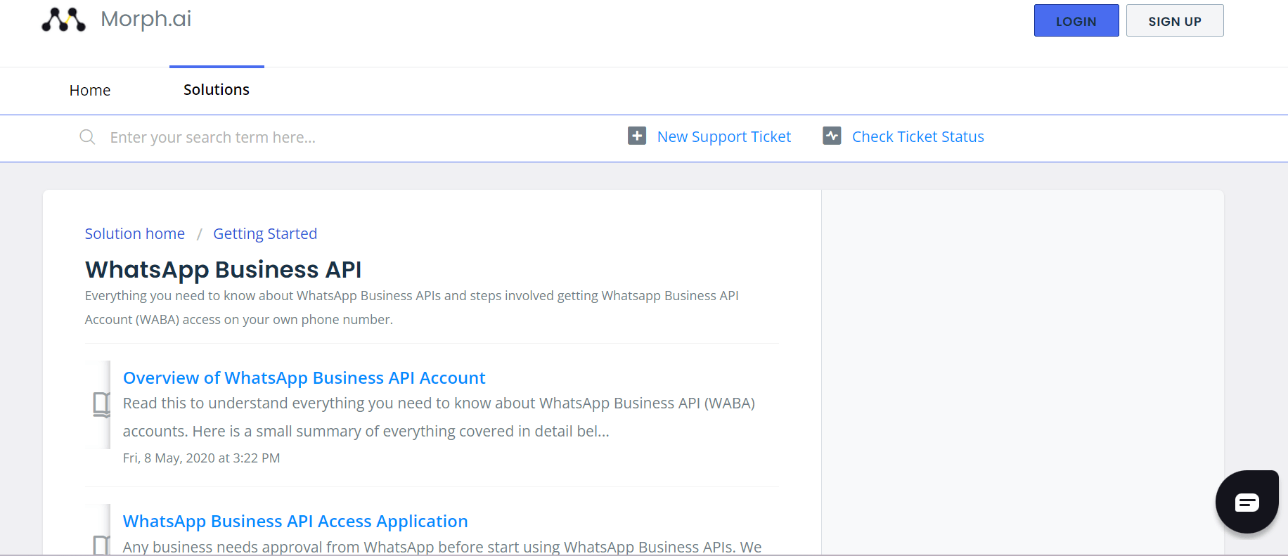 Morph.ai Platform Screenshot
