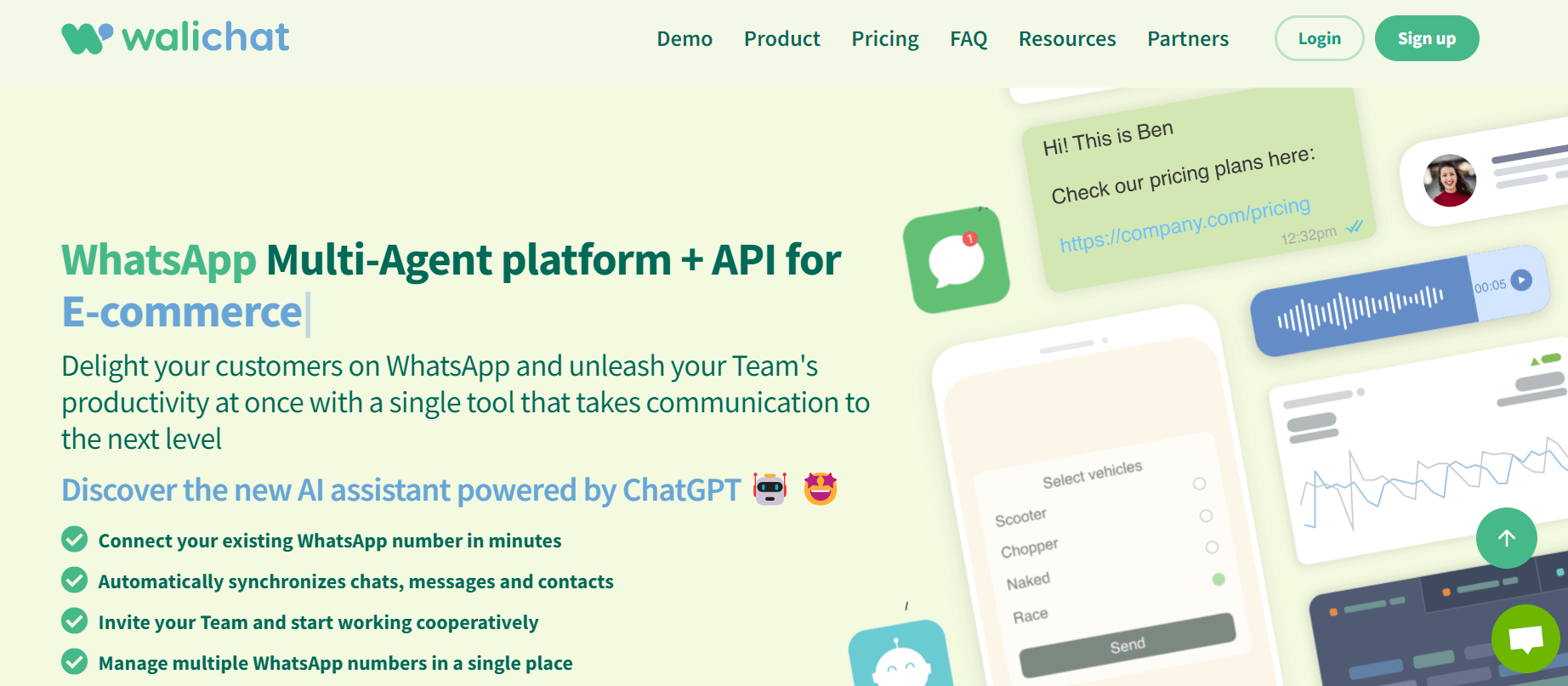 WaliChat Platform Screenshot