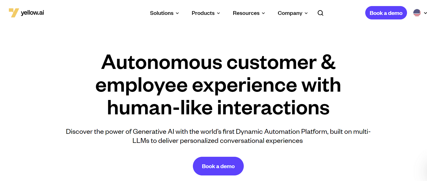 Yellow.ai Platform Screenshot
