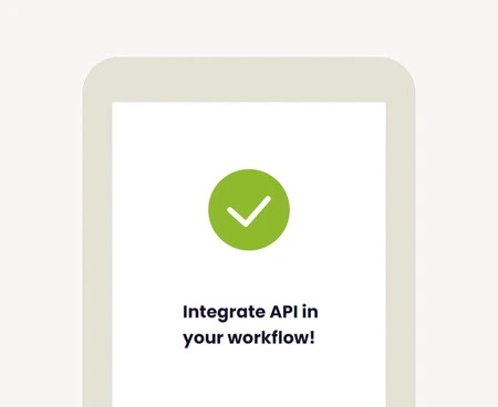 Integrate api image